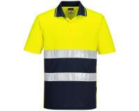 Portwest S175 Polo ligero bicolor de alta visibilidad, con manga corta