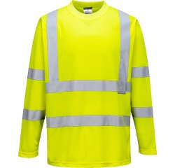 Portwest S178 T-Shirt maniche lunghe Hi-Vis