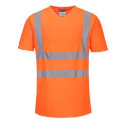 Portwest S179 T-shirt Mesh Cotton Comfort Hi-Vis