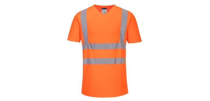 Portwest S179 T-shirt Mesh Cotton Comfort Hi-Vis