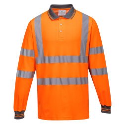 Portwest S271 Polo coton majoritaire manches longues