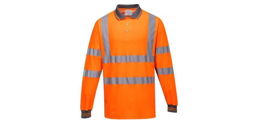 Portwest S271 Polo coton majoritaire manches longues