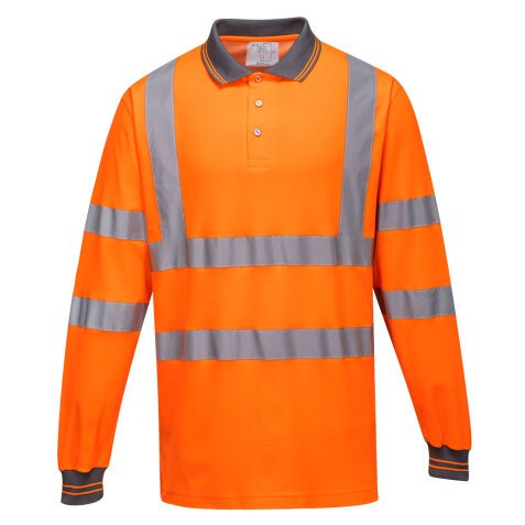 Portwest S271 Polo coton majoritaire manches longues