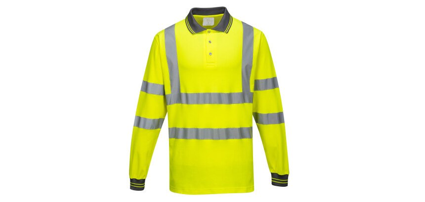 Portwest S271 Polo coton majoritaire manches longues