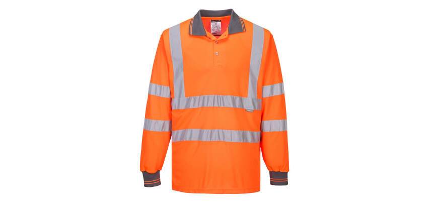Portwest S277 Polo maniche lunghe Hi-Vis