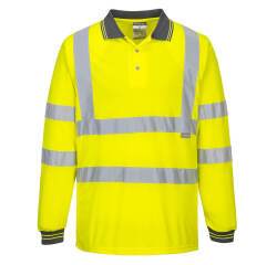 Portwest S277 Polo maniche lunghe Hi-Vis