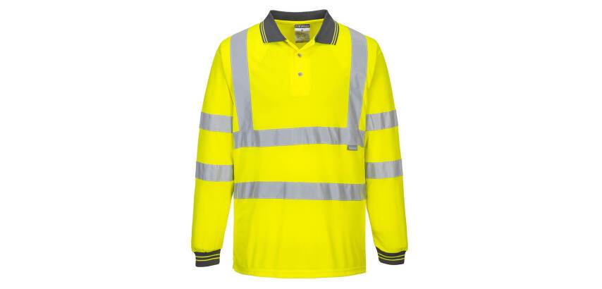 Portwest S277 Polo HV Manches Longues