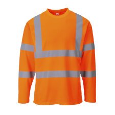 Portwest S278 T-shirt maniche lunghe Hi-Vis