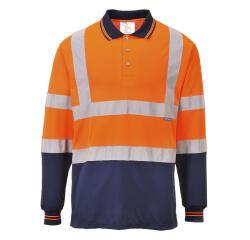 Portwest S279 Polo Bicolore maniche lunghe Hi-Vis