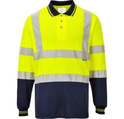 Portwest S279 Polo bicolore manches longues