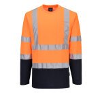 Portwest S280 Two-Tone Long Sleeve Cotton Comfort T-Shirt