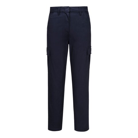 Portwest S233 Pantalón elástico para mujer Cargo Marine - Talla 30 - Estándar