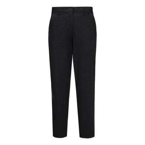 Portwest S235 Pantalones chinos Stretch Slim para mujer Noir - Talla 24 - Estándar