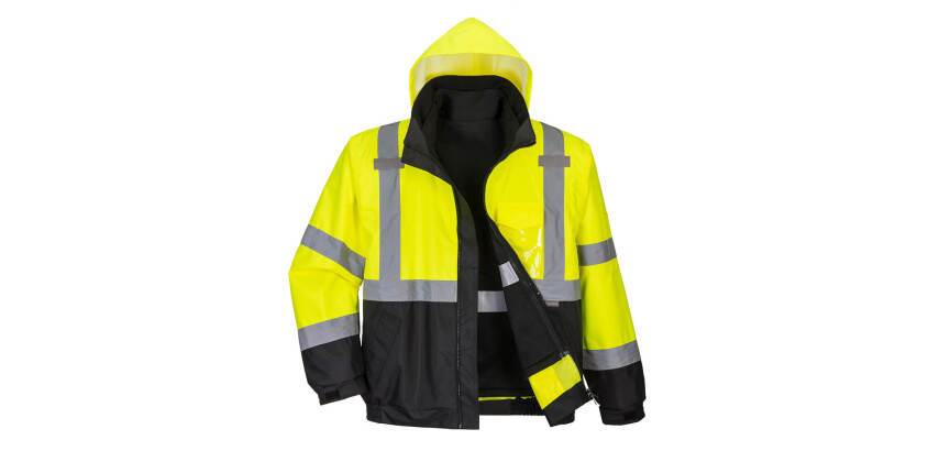 Portwest S365 Premium 3-in-1 High Visibility Jacket