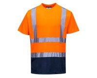 Portwest S378 Camiseta de alta visibilidad, de manga corta, Contrast