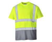 Portwest S378 Camiseta de alta visibilidad, de manga corta, Contrast