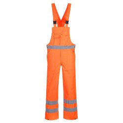 Portwest S388 Cotte à bretelles Hi-Vis non doublée