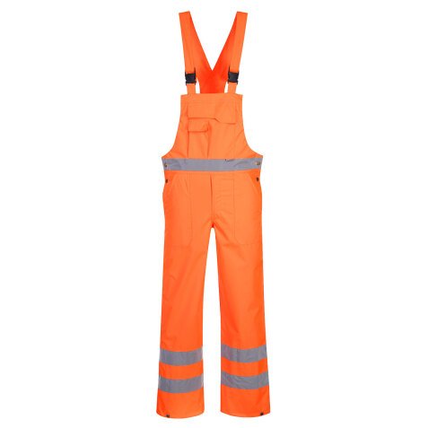 Portwest S388 Cotte à bretelles Hi-Vis non doublée