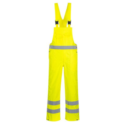Portwest S388 Cotte à bretelles Hi-Vis non doublée