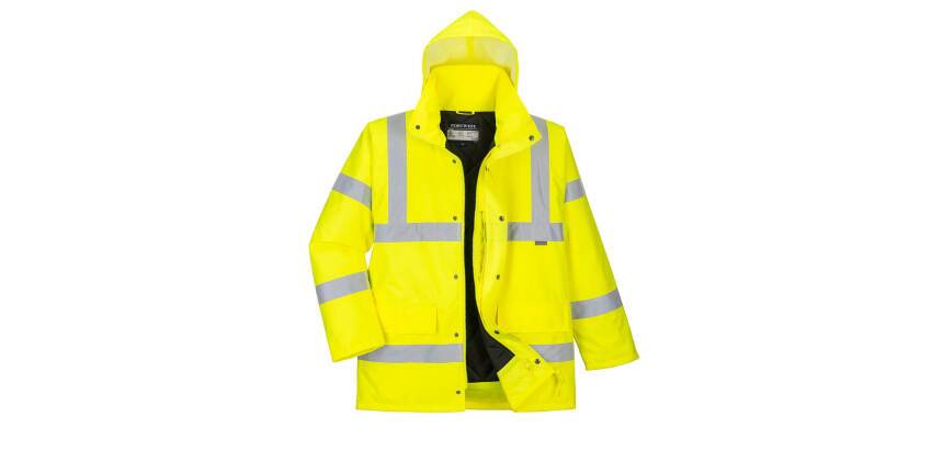 Portwest S461 Chaqueta de alta visibilidad transpirable Winter Traffic