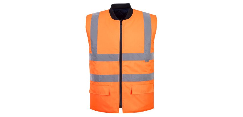 Portwest S469 Chaleco de calor de alta visibilidad reversible