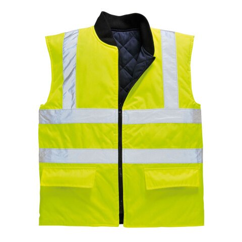 Portwest S469 Chaleco de calor de alta visibilidad reversible Jaune - Talla XXXL