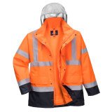 Portwest S471 Parka Hi-Vis bicolore contrastée Trafic 4 en 1