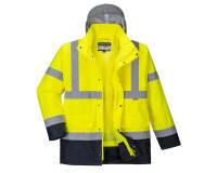 Portwest S471 Parka 4 en 1 de alta visibilidad Contrast Traffic