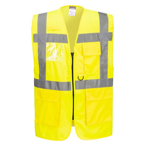 Portwest S476 Chaleco de alta visibilidad Executive Berlin Jaune - Talla 6XL