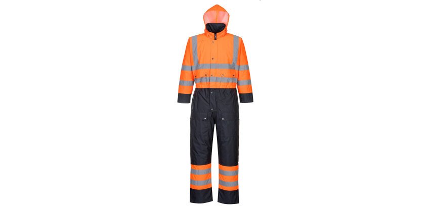 Portwest S485 Tuta bicolore Hi-Vis - foderata