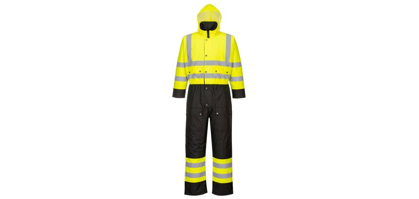 Portwest S485 Hi-Vis Tweekleuren Overall - Gevoerd