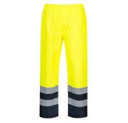 Portwest S486 Hi-Vis Tweekleuren Broek Jaune - Maat XXXL - Standaard