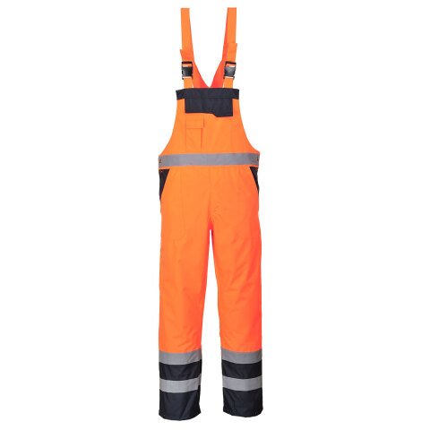 Portwest S489 Peto de alta visibilidad Contrast Winter Orange - Talla XXXL