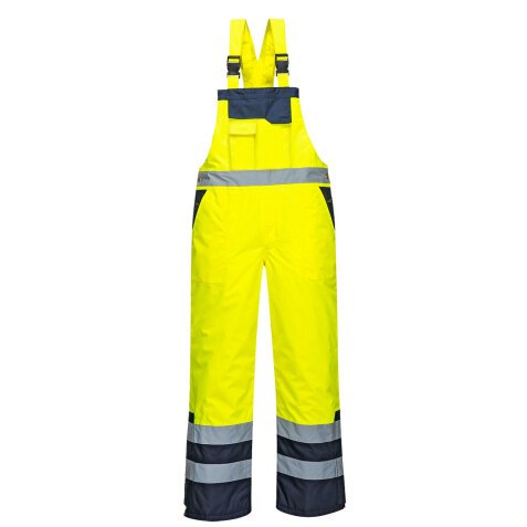 Portwest S489 Salopette Hi-Vis bicolore - foderata