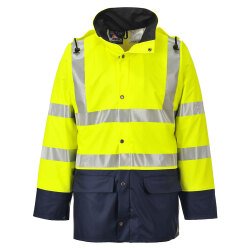 Portwest S496 Veste de pluie Bicolore Sealtex™ Ultra Jaune/Marine - Taille M