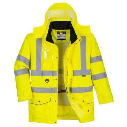 Portwest S427 Chaqueta 7 en 1 transpirable y de alta visibilidad Traffic