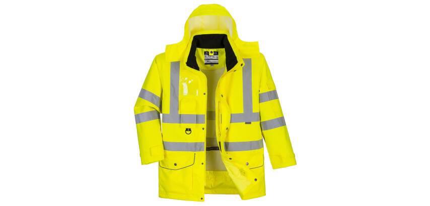 Portwest S427 Hi-Vis 7-in-1 Parka