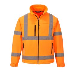 Portwest S424 Softshell de alta visibilidad Classic (3 capas)