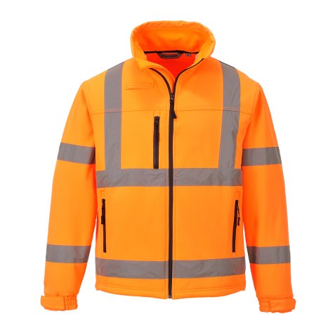 Portwest S424 Veste softshell Classic Hi-Vis (3 couches)