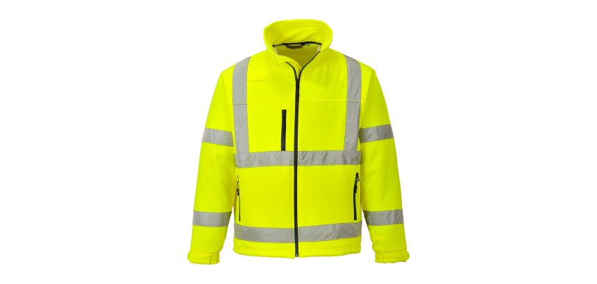 Portwest S424 Hi-Vis Klassiek Softshell Jack (3L)