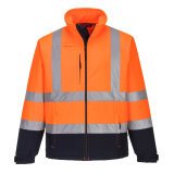 Portwest S425 Sofshell Bicolore Hi-Vis (3L)