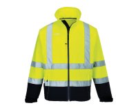 Portwest S425 Softshell de alta visibilidad Contrast (3 capas)