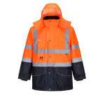 Portwest S426 Parka Haute-Visibilité 7-en-1 Traffic Contrast