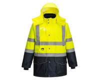 Portwest S426 Parka 7 en 1 de alta visibilidad Contrast Traffic