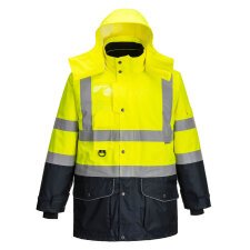 Portwest S426 Giacca Traffic bicolore 7 in 1 Hi-Vis