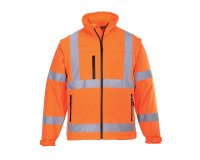 Portwest S428 Softshell 2 en 1 de alta visibilidad (3 capas)
