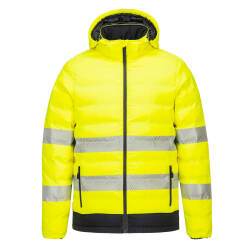 Portwest S548 Doudoune chauffante HV avec capuche