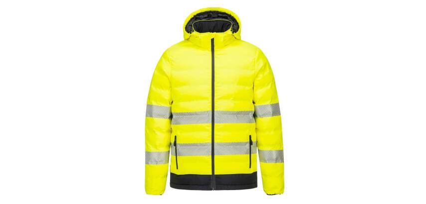 Portwest S548 HV Heated Jacket with Hood