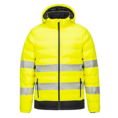 Portwest S548 Doudoune chauffante HV avec capuche
