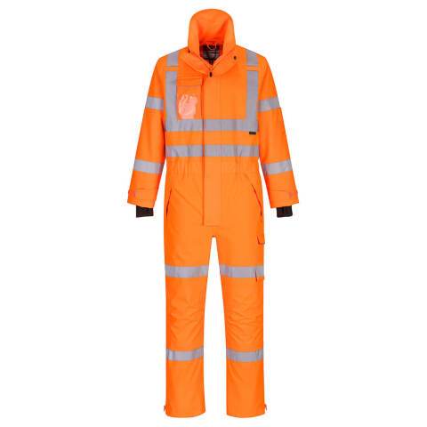 Portwest S593 Buzo Extreme Orange - Talla XXXL - Estándar
